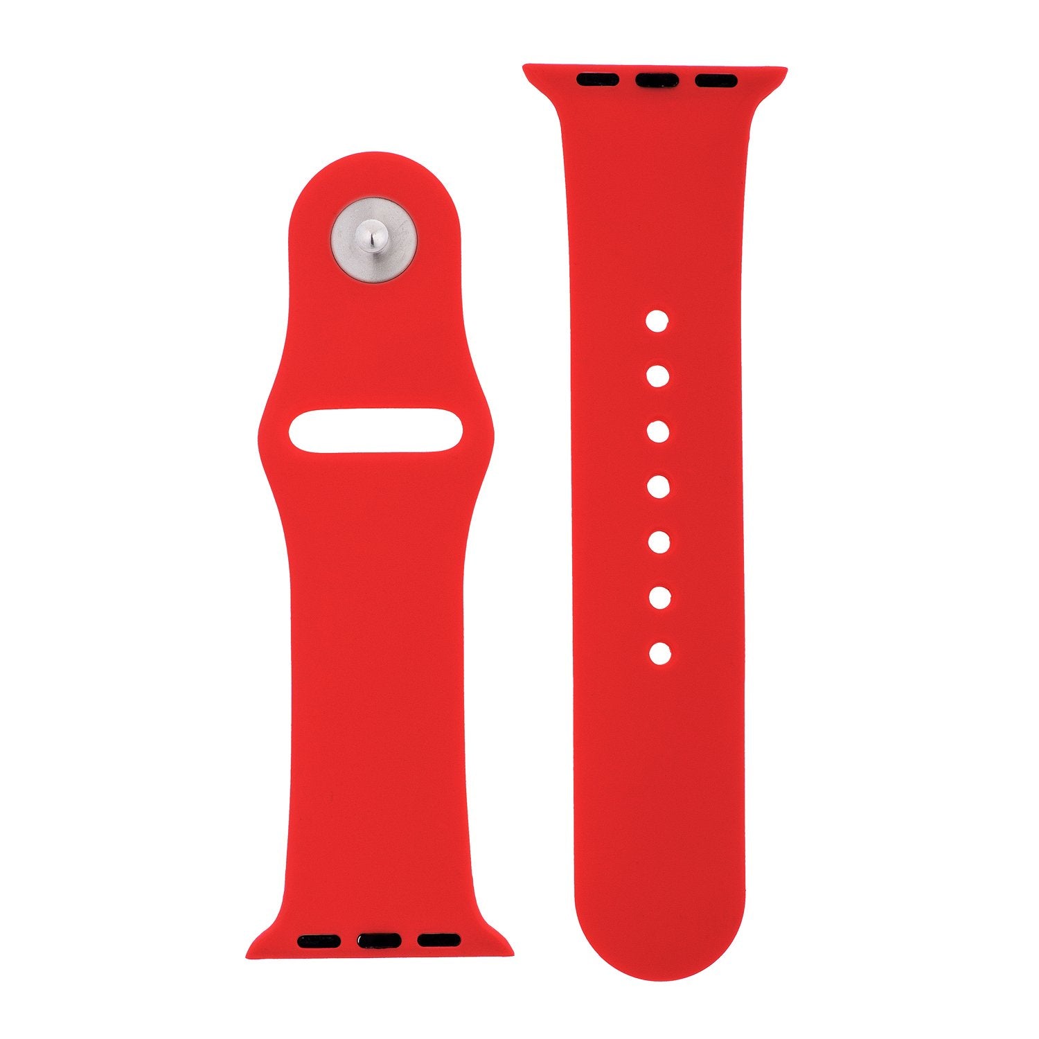 Cherry Red Silicone Sports Watch Band 38mm freeshipping - Higher Class Elegance