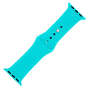 Totally Turquoise Silicone Sports  Watch Band 42mm freeshipping - Higher Class Elegance