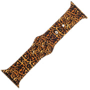 Leopard Print Silicone Sports Watch Band 38mm freeshipping - Higher Class Elegance