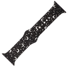 Moon and Stars Silicone Sports Watch Band 42mm freeshipping - Higher Class Elegance