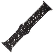 Moon and Stars Silicone Sports Watch Band 38mm freeshipping - Higher Class Elegance