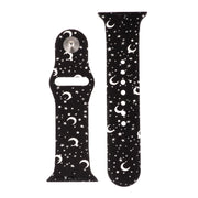 Moon and Stars Silicone Sports Watch Band 42mm freeshipping - Higher Class Elegance