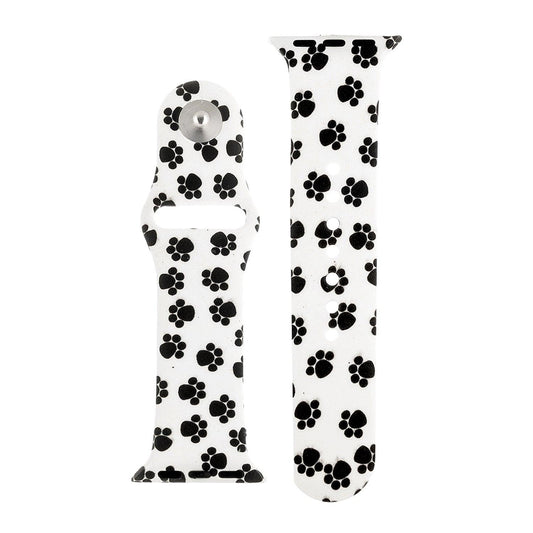 Paw Print Silicone Sports Watch Band 42mm freeshipping - Higher Class Elegance