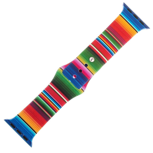 Rainbow Silicone Sports Watch Band 42mm freeshipping - Higher Class Elegance