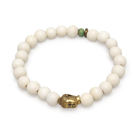 8" Fashion Stretch Bracelet with Buddha Bead freeshipping - Higher Class Elegance