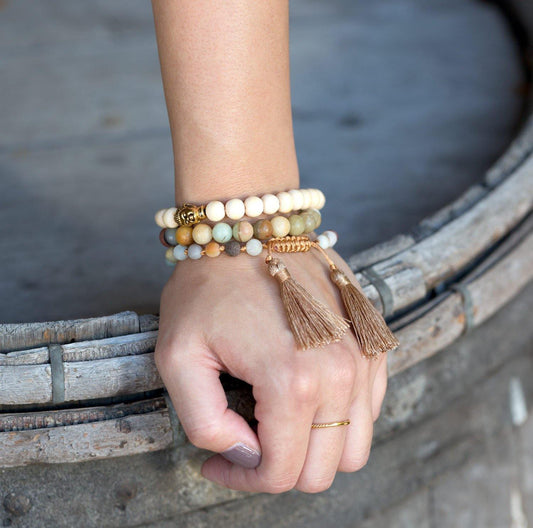 8" Fashion Stretch Bracelet with Buddha Bead freeshipping - Higher Class Elegance