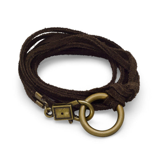 26" Double Strand Suede Wrap Fashion Bracelet freeshipping - Higher Class Elegance