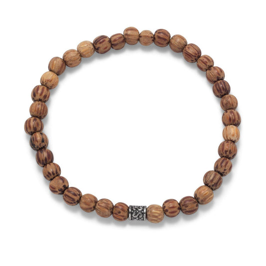 Palmwood Bead Fashion Stretch Bracelet freeshipping - Higher Class Elegance