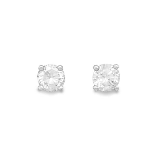 April Birthstone Stud Earrings freeshipping - Higher Class Elegance