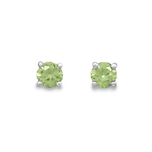 August Birthstone Stud Earrings freeshipping - Higher Class Elegance