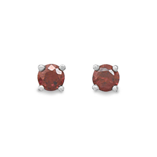 January Birthstone Stud Earrings freeshipping - Higher Class Elegance